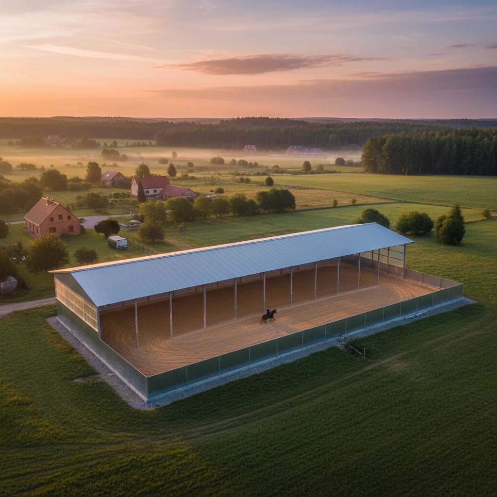 Hobbyridhus 15×30 m: kundcase och ROI